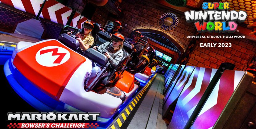Revelan la próxima atracción “Mario Kart: Bowser’s Challenge”