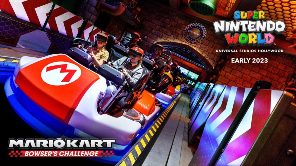 Revelan la próxima atracción “Mario Kart: Bowser’s Challenge”
