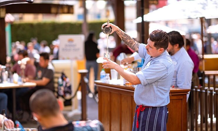 Menú que ofrece Disney California Adventure Food & Wine Festival 2023