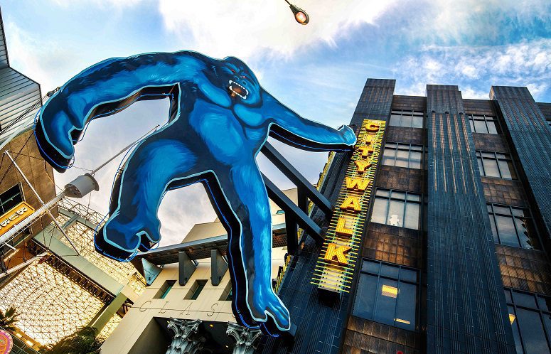 Universal CityWalk, el destino urbano icónico del sur de California.