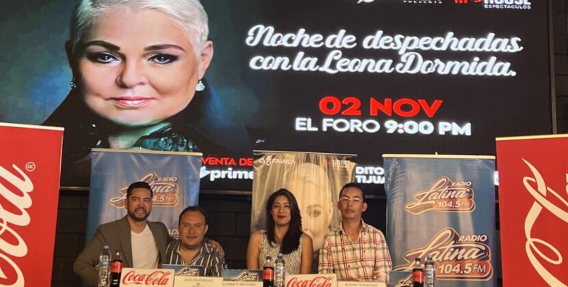 Lupita D’Alessio girará en Tijuana con «Gracias Tour»