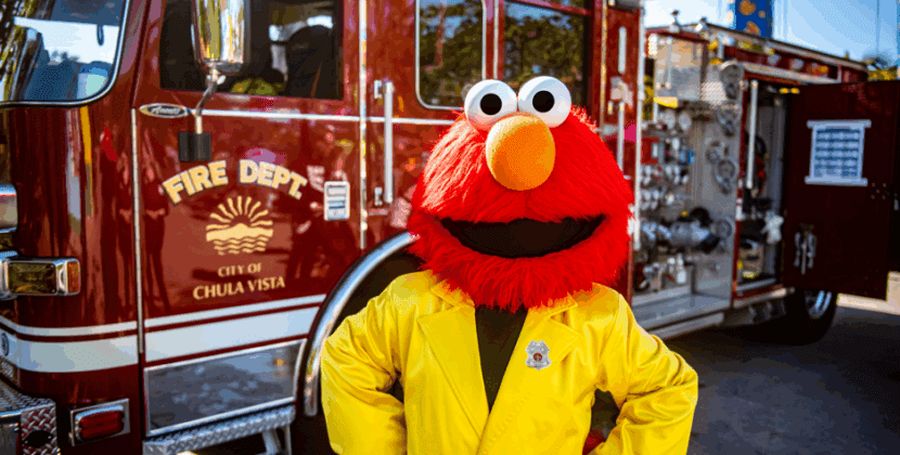 Sesame Place San Diego honra a los héroes locales