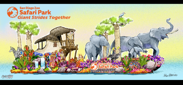 Fundación San Diego Zoo Wildlife Alliance participará en el 137º Desfile de las Rosas