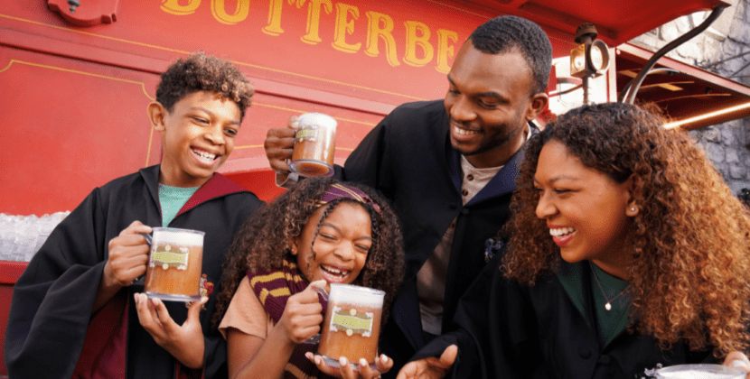 Celebran temporada de Butterbeer en The Wizarding World Of Hally Potter